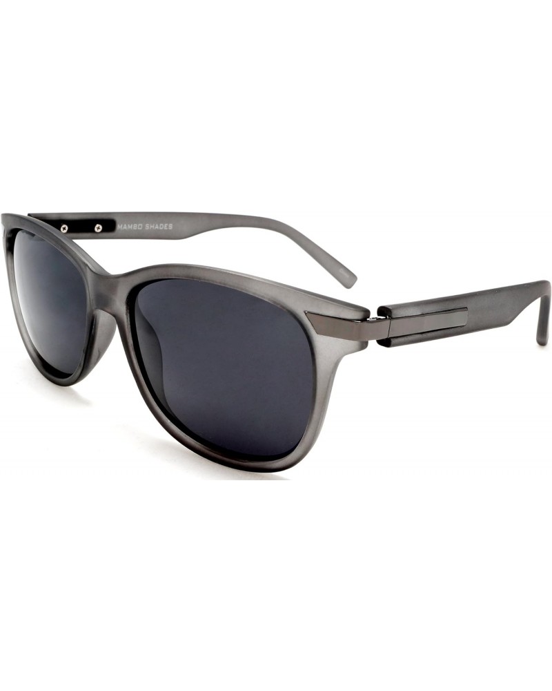 Unisex Modern Classic Polarized Horn Rimmed Sunglasses $14.39 Wayfarer