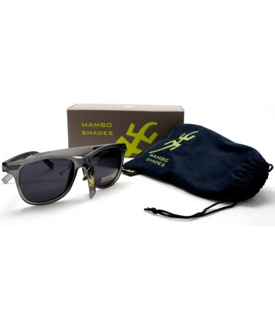 Unisex Modern Classic Polarized Horn Rimmed Sunglasses $14.39 Wayfarer