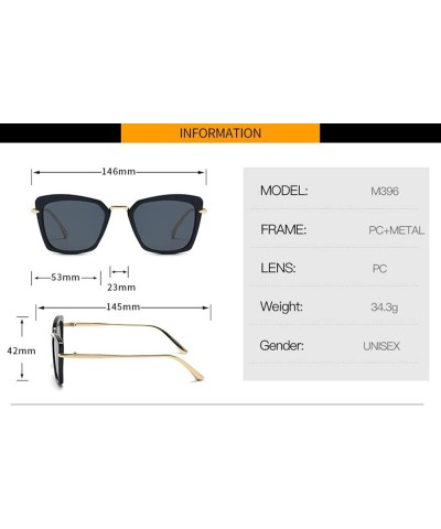 Fashion Simple Men and Women Cat Eye Sunglasses (Color : 5, Size : 1) 1 2 $13.74 Cat Eye