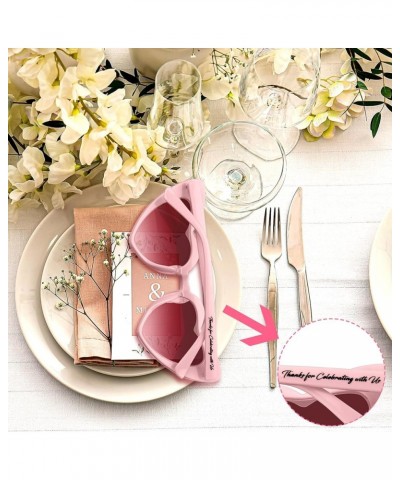 50 Pcs Wedding Bridal Sunglasses Party Favors for Guests Bulk Heart Shaped Sunglasses Bachelorette Birthday Gifts Pink $18.48...