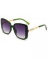 Butterfly Large Frame Sunglasses Fashion Temple Sunglasses UV Protection Progressive Sunglasses Gray,green $3.73 Square