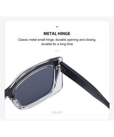 Punk Small Frame Cat Eye Men and Women Fashion Sunglasses Street Photography Decoration (Color : C, Size : 1) 1 E $16.42 Cat Eye