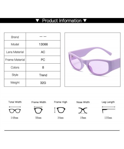 Small Frame Hip-hop Sunglasses Men and Women Retro Fashion Decorative Sunglasses (Color : 6, Size : 1) 1 8 $10.24 Designer