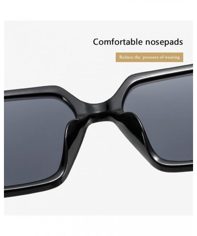 Polygon Large Frame Square Sunglasses Men and Women Fashion Outdoor Decorative Sunglasses (Color : C, Size : 1) 1 C $16.64 De...