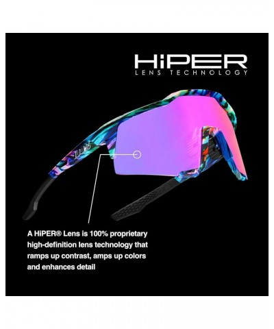 Speedcraft Sunglasses Soft Tact Mint, One Size One Size Polished Translucent Grey -Purple Multilayer Mirror Lens $49.28 Designer