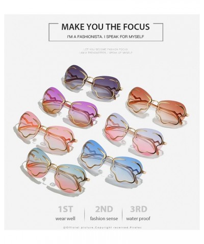 Fashion Men and Women Decorative Sunglasses Outdoor Holiday Shade Beach (Color : G, Size : Medium) Medium C $18.13 Designer