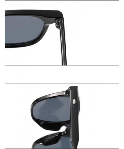 Retro Fashion Small Frame Square Men's and Women's Sunglasses (Color : G, Size : 1) 1 D $14.91 Designer