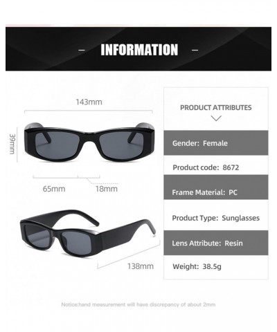 Retro Small Frame Street Shooting Sunglasses for Men and Women, Outdoor Holiday Glasses (Color : C, Size : Medium) Medium A $...