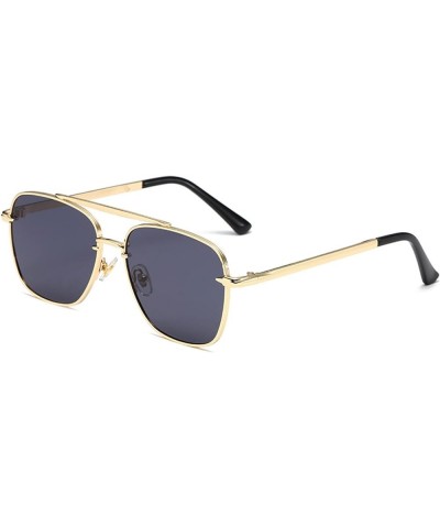 Metal Men and Women Outdoor Vacation Driving Decorative Sunglasses (Color : C, Size : 1) 1 F $12.86 Designer