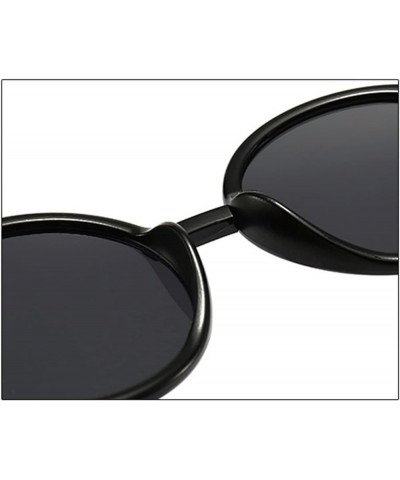 Round Large Frame Retro Men And Women Decorative Sunglasses F $14.52 Designer