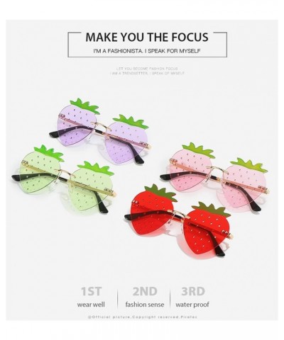 Funny Hip-hop Street Fashion Sunglasses Men and Women Evening Vacation Decorative Sunglasses Sunglasses Womens (Color : One S...