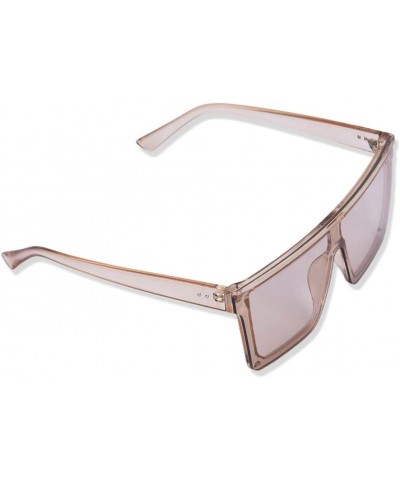 6979 Oversized Sunglasses for Women Trendy Mirrored Sunglasses Chunky Sunglasses 100% UV Protection Champagne No.9 $13.62 Sport