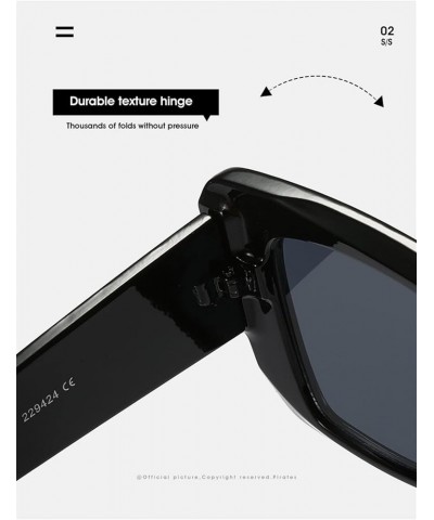 Cat Eye Fashion Sunglasses for Men and Women Outdoor Sunshade Vacation (Color : B, Size : Medium) Medium D $14.98 Cat Eye