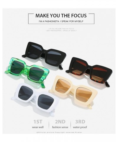 Cat Eye Fashion Sunglasses for Men and Women Outdoor Sunshade Vacation (Color : B, Size : Medium) Medium D $14.98 Cat Eye