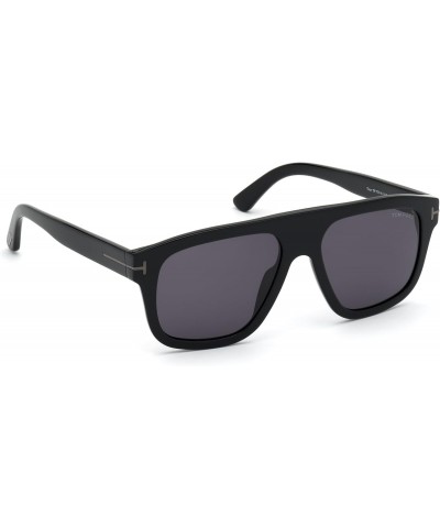 THOR FT 0777-N Shiny Black/Grey 56/17/145 unisex Sunglasses $89.57 Rectangular