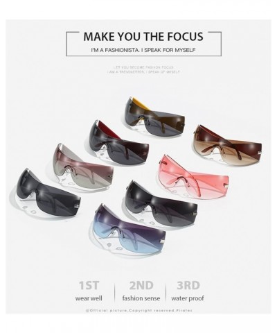 Fashion Hip-hop Outdoor Beach Driving Cycling Sunglasses for Men and Women (Color : B, Size : 1) 1 D $14.60 Designer