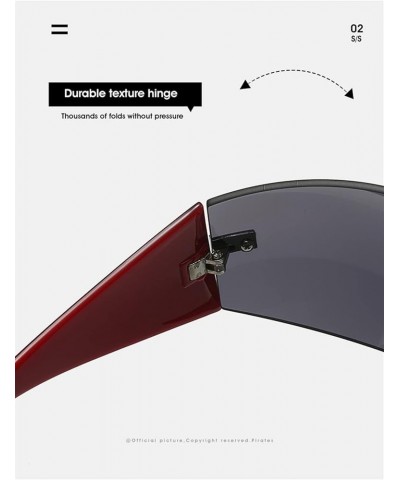 Fashion Hip-hop Outdoor Beach Driving Cycling Sunglasses for Men and Women (Color : B, Size : 1) 1 D $14.60 Designer