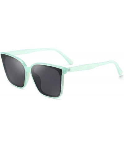 Fashion Retro Square Men and Women Sunglasses Outdoor Vacation Decorative Sunglasses (Color : D, Size : 1) 1 E $22.04 Designer