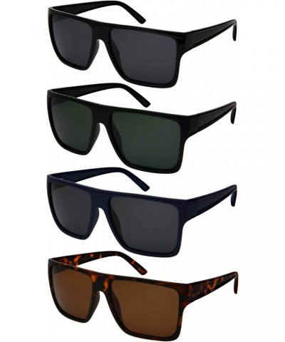 Edge I-Wear Square Sunglasses for Men Women Polarized Lens 1408-P-4(M.DEMI.sd2) $9.59 Square