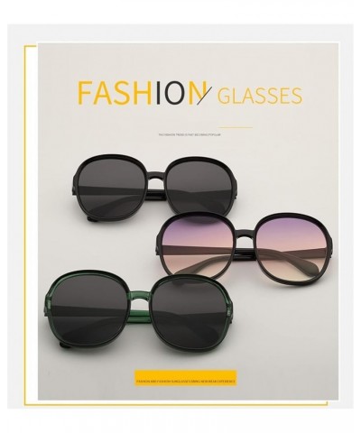 Large Frame Oval Sunglasses for Men and Women Outdoor Fashion Wear Sunglasses (Color : A, Size : 1) 1 C $15.36 Designer