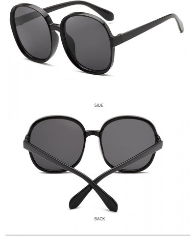 Large Frame Oval Sunglasses for Men and Women Outdoor Fashion Wear Sunglasses (Color : A, Size : 1) 1 C $15.36 Designer