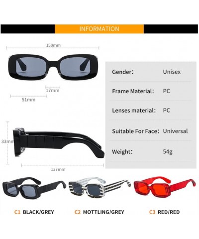 Fashion Colorful Pattern Square Women Sunglasses Retro Clear Candy Gradient Eyewear Men Trending Sun Glasses Shades UV400 C19...