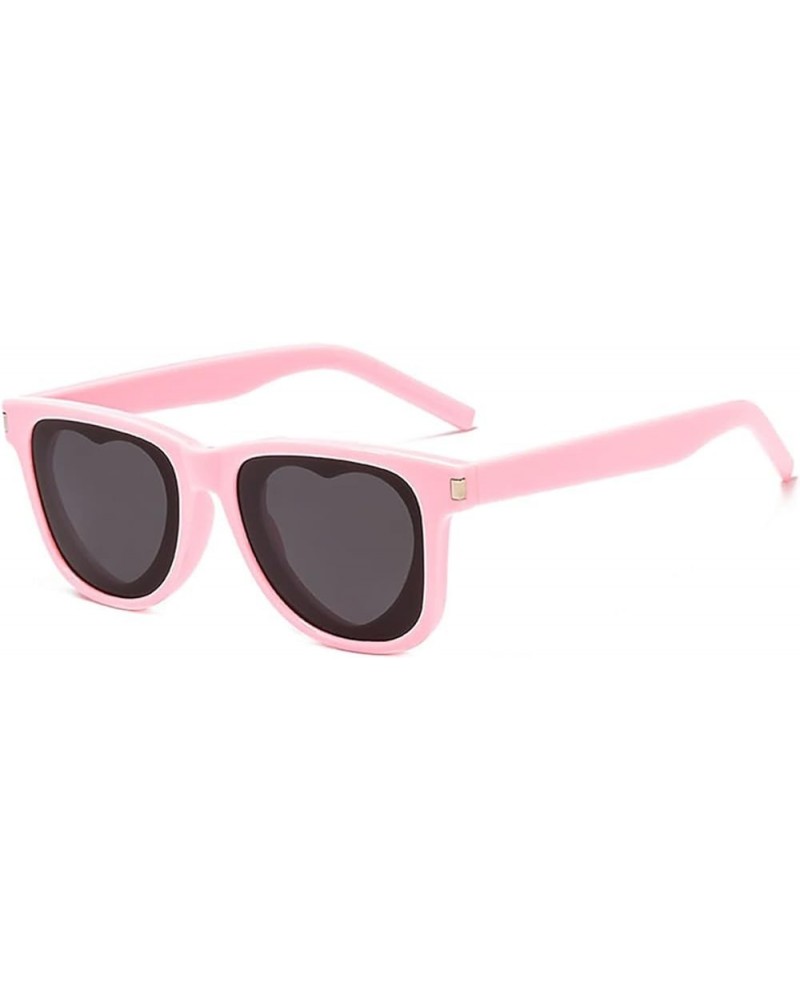 Oversized Square Sunglasses for Womens Frame Orchid Cat Eye Sunglasses 2-pink $7.64 Oversized