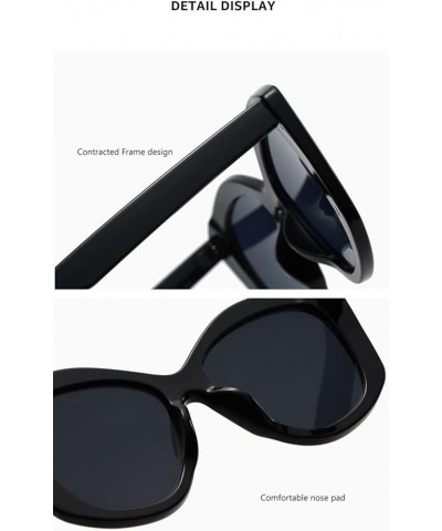 Round Frame Women Sunglasses Outdoor Vacation Beach Decorative Sunglasses (Color : E, Size : 1) 1 C $18.03 Designer