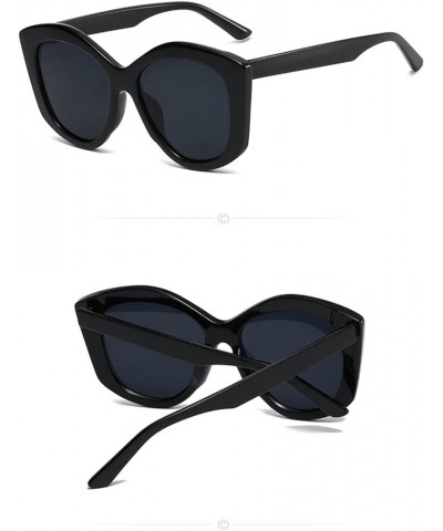 Round Frame Women Sunglasses Outdoor Vacation Beach Decorative Sunglasses (Color : E, Size : 1) 1 C $18.03 Designer