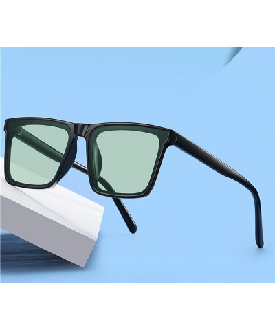 Square Men And Women Driving Outdoor Decorative Sunglasses Commuter Trend UV400 Sunglasses Gift C $19.65 Designer