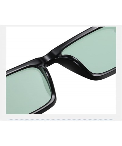 Square Men And Women Driving Outdoor Decorative Sunglasses Commuter Trend UV400 Sunglasses Gift C $19.65 Designer