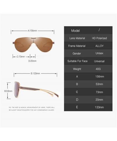 Men's Polarized Classic Driving Sunglasses Glasses Outdoor trend UV400 sunglasses gift C $17.51 Designer