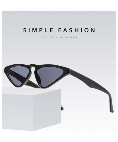 Triangle Fashion Sunglasses Selfie Street Shooting Small Frame Decorative Glasses (Color : A, Size : Medium) Medium D $18.23 ...