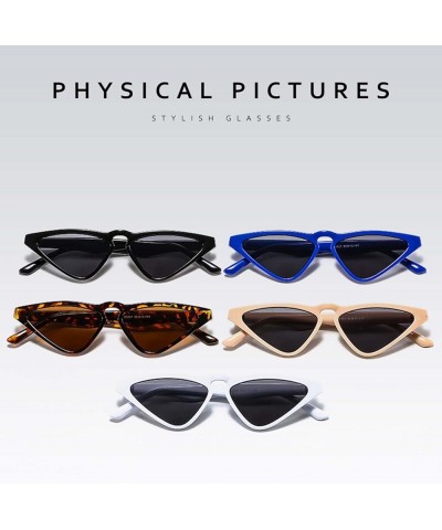 Triangle Fashion Sunglasses Selfie Street Shooting Small Frame Decorative Glasses (Color : A, Size : Medium) Medium D $18.23 ...