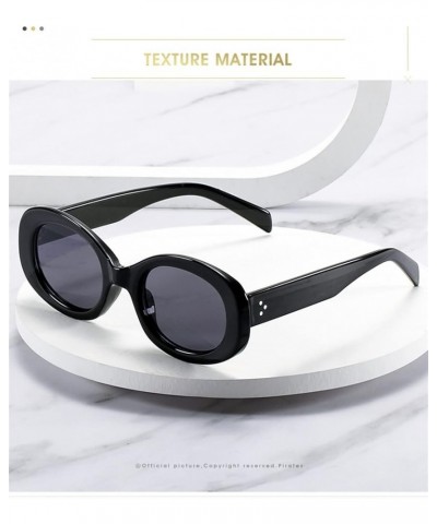 Fashion Men and Women Box Shading Sunglasses (Color : F, Size : Medium) Medium D $19.86 Designer