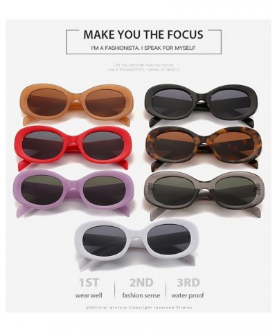 Fashion Men and Women Box Shading Sunglasses (Color : F, Size : Medium) Medium D $19.86 Designer