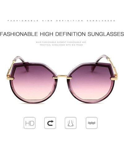 Women's Fashion Sun Shades Outdoor Vacation Beach Sunglasses (Color : B, Size : Medium) Medium C $16.24 Designer