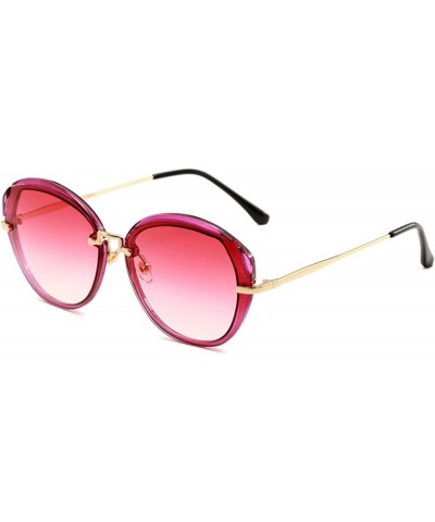 Women's Sun-Shading Driving Sunglasses Outdoor Vacation Beach Sunglasses (Color : B, Size : Medium) Medium B $16.24 Designer