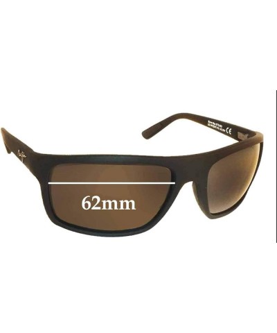 Maui Jim MJ746 Byron Bay Replacement Lenses - Compatible with Maui Jim MJ746 Byron Bay 62mm Frames Polarized Sfx Ultra Light-...