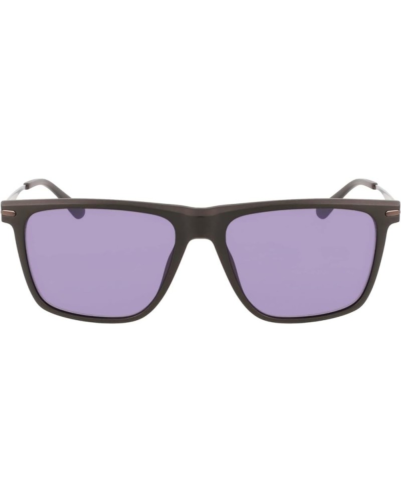 Men's Ck22518s Sunglasses Matte Black $43.56 Pilot