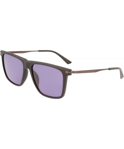 Men's Ck22518s Sunglasses Matte Black $43.56 Pilot