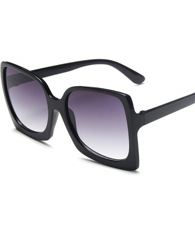 Fashion Large Frame Sunglasses Men and Women Outdoor Decorative Sunglasses (Color : 5, Size : 1) 1 1 $12.86 Designer