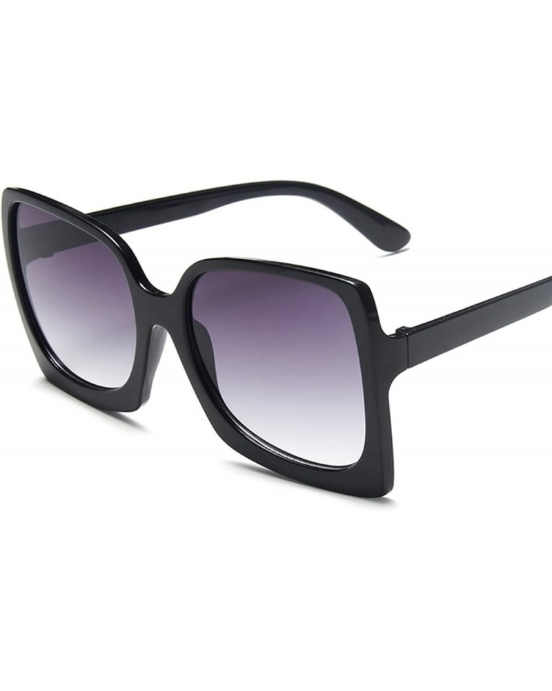 Fashion Large Frame Sunglasses Men and Women Outdoor Decorative Sunglasses (Color : 5, Size : 1) 1 1 $12.86 Designer