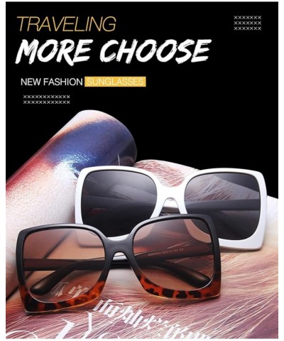 Fashion Large Frame Sunglasses Men and Women Outdoor Decorative Sunglasses (Color : 5, Size : 1) 1 1 $12.86 Designer