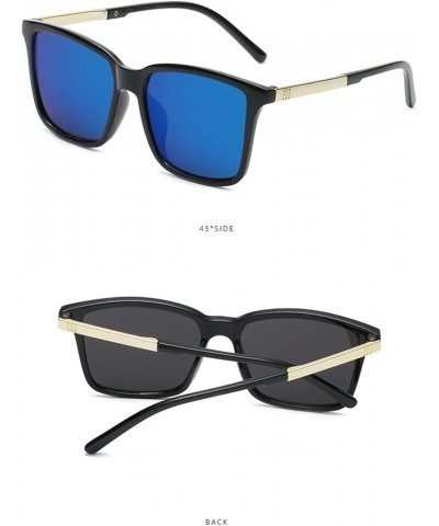 Retro Men's Street Style Sunglasses, Outdoor Vacation Beach Glasses (Color : B, Size : Medium) Medium B $11.17 Designer