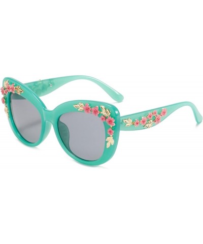 Retro Cat Eye Men and Women Fashion Outdoor Vacation Decorative Sunglasses (Color : D, Size : 1) 1 C $15.28 Designer