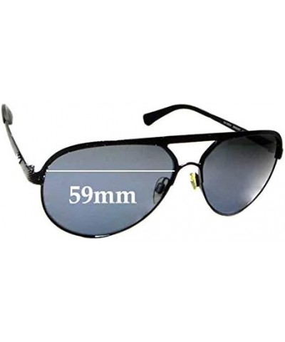 SFX Replacement Sunglass Lenses Compatible for Emporio Armani EA2004 59mm Non-polarized Sfxedge Brown Hardcoated Pair $30.79 ...