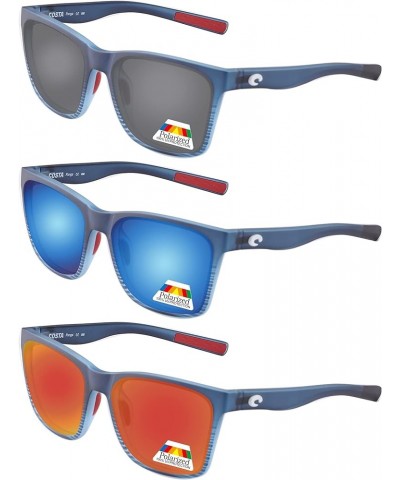 Replacement Lenses for Costa Del Mar Panga Sunglasses 06S9037 POLARIZED Black + Blue + Fire Red $27.14 Designer