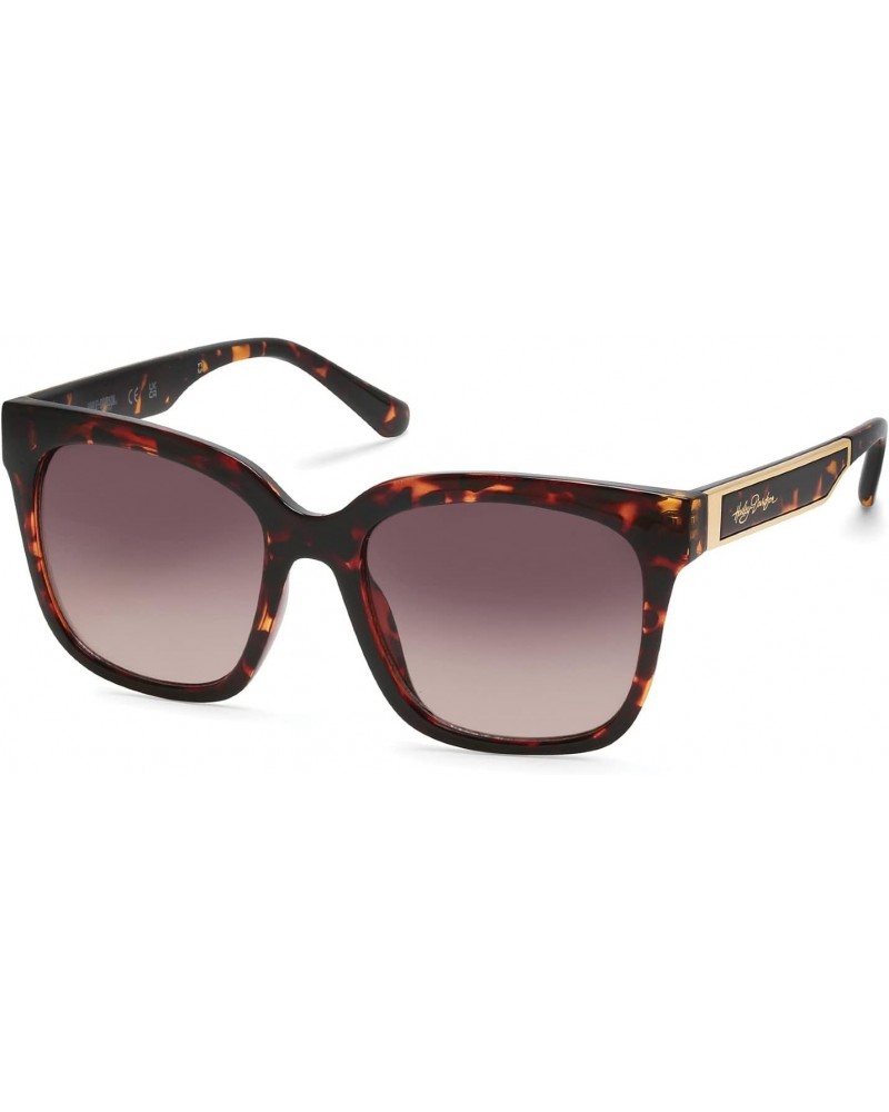 Harley-Davidson Womens Fashion Sunglasses Tortoise Frame & Gradient Brown Lenses $21.25 Square