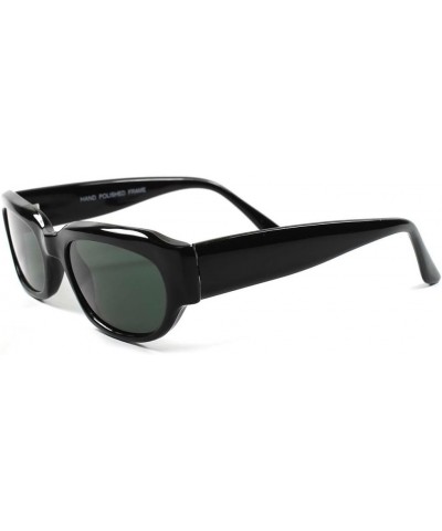 Classic Mens Womens Vintage Retro Fashion Small Rectangle Sunglasses Black $9.71 Rectangular